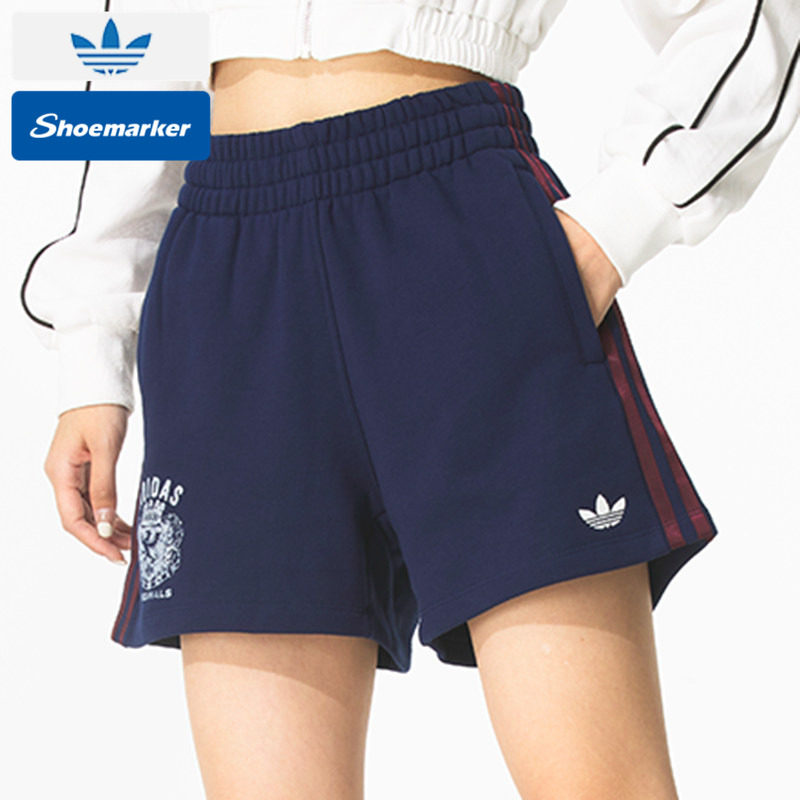 阿迪达斯（adidas）三叶草女裤 2025夏季新款运动短裤潮流
