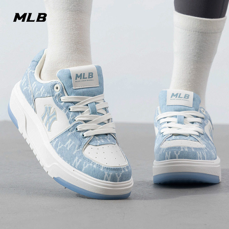 MLB官方NY厚底板鞋2025新款男鞋女鞋低帮休闲鞋运动鞋3ASXS015N,运动鞋new,运动休闲鞋,淘宝优惠券,粉丝福利购,淘宝优惠卷