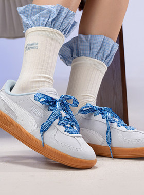 PUMA彪马女鞋德训T头鞋2025秋冬季新款Palermo Laces Wns休闲板鞋