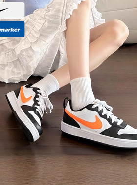 Nike耐克大童鞋运动鞋COUNT BOROUGH低帮滑板鞋女鞋休闲鞋BQ5448