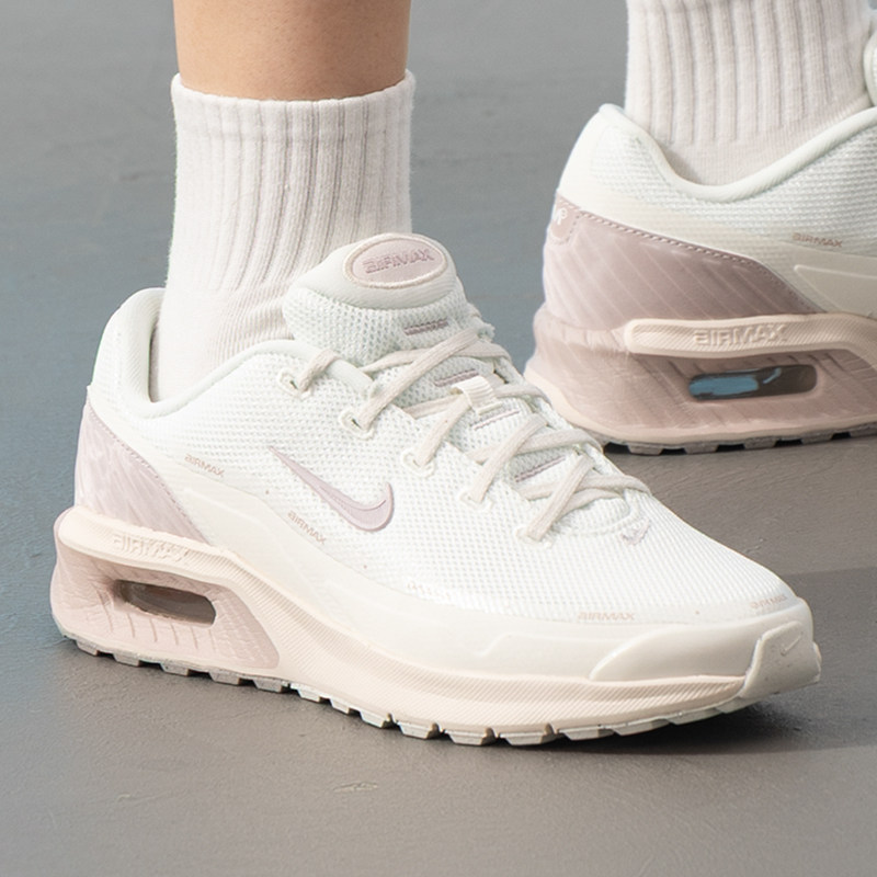 耐克正品女鞋NIKE新款AIR MAX BIA休闲运动鞋气垫粉色缓震跑步鞋