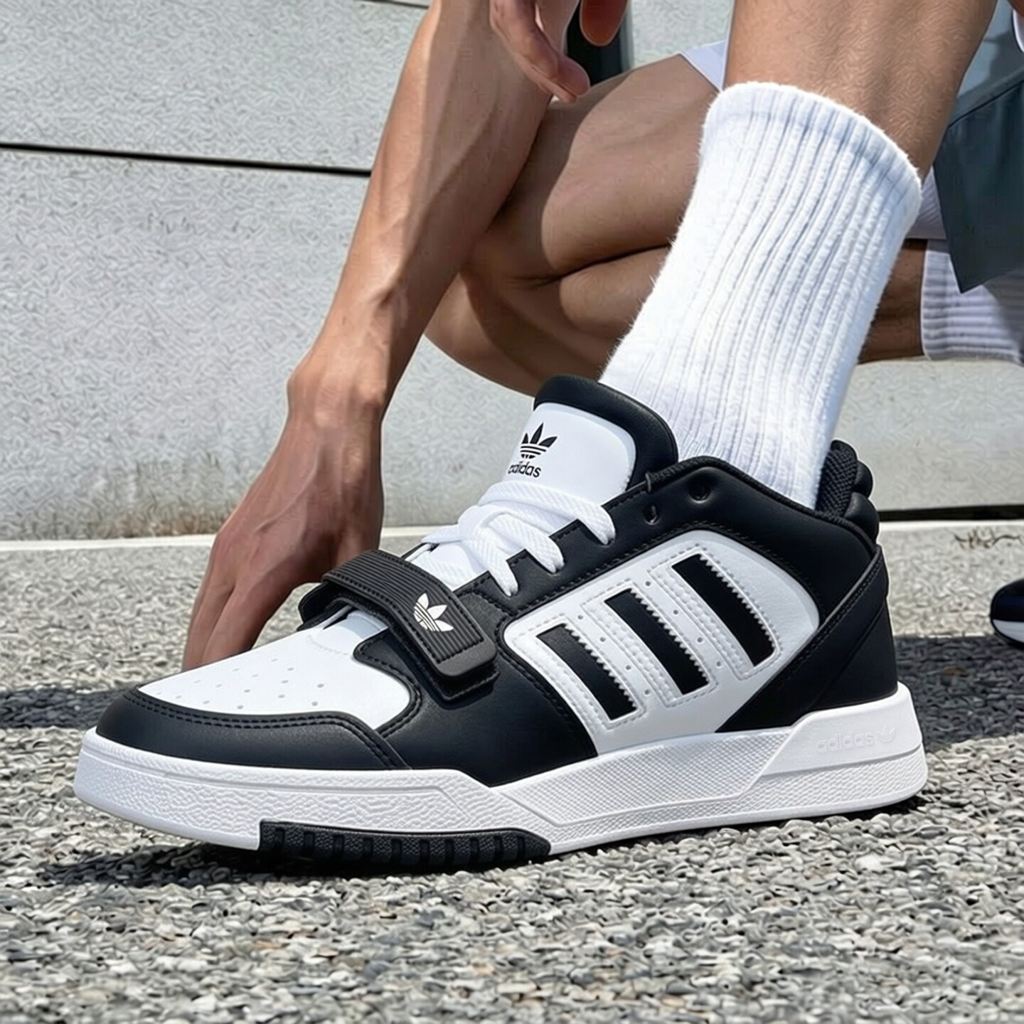 Adidas阿迪达斯男鞋板鞋2026秋冬季新款休闲鞋官方正品复古运动鞋