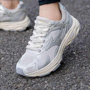 美津浓MIZUNO官方正品男女鞋2025冬季RACER S运动鞋缓震跑步鞋