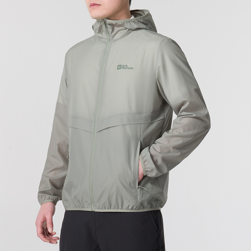狼爪连帽皮肤衣外套男2025秋季新款运动服户外休闲衣夹克5325