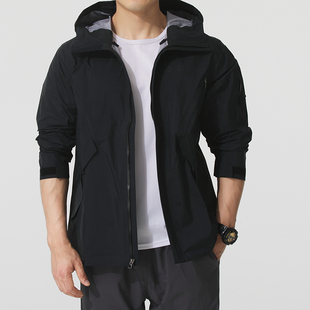 UA安德玛梭织连帽夹克男秋季新款宽松运动服训练跑步户外休闲外套