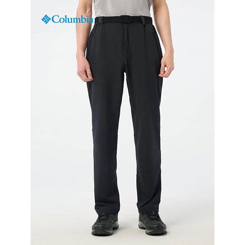 哥伦比亚官方男裤子2025新款户外透气直筒长裤休闲运动裤XE9498