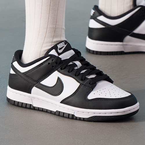 NikeDunk黑白熊猫透气板鞋