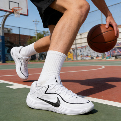 耐克官方正品运动鞋男鞋NIKE PRECISION 8 LOW新款比赛训练篮球鞋