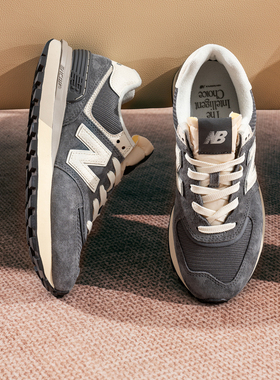 NEW BALANCE NB男女鞋2025秋季新款休闲鞋复古网面运动鞋U574LGGG