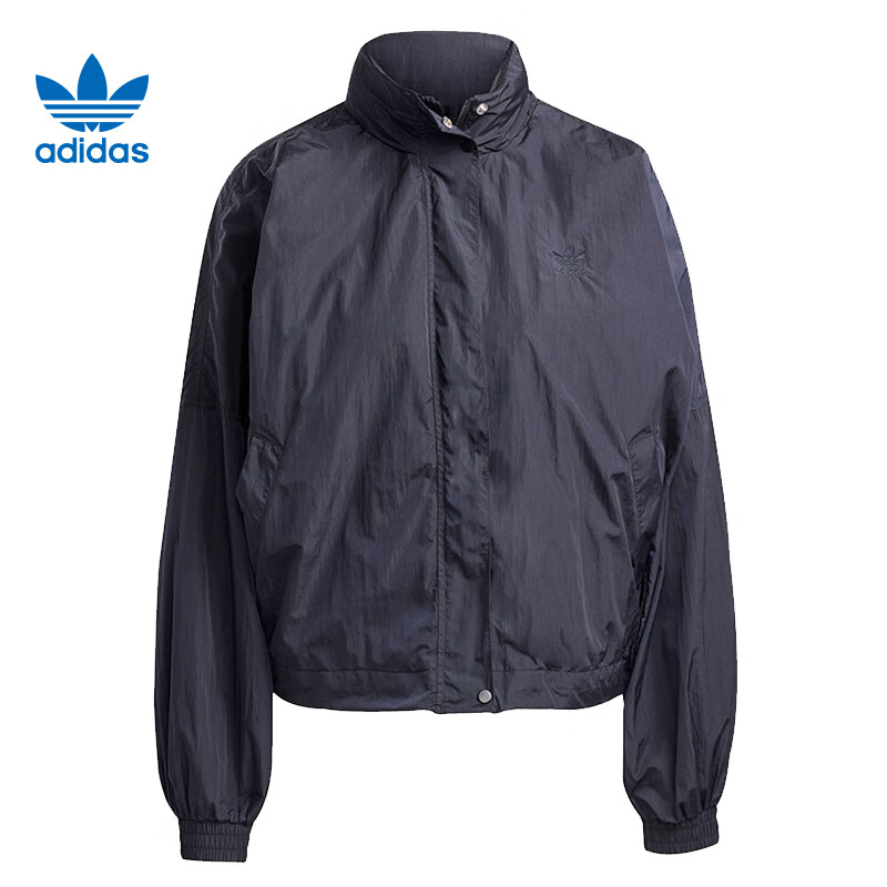 adidas阿迪达斯三叶草女子运动健身夹克外套JD2583