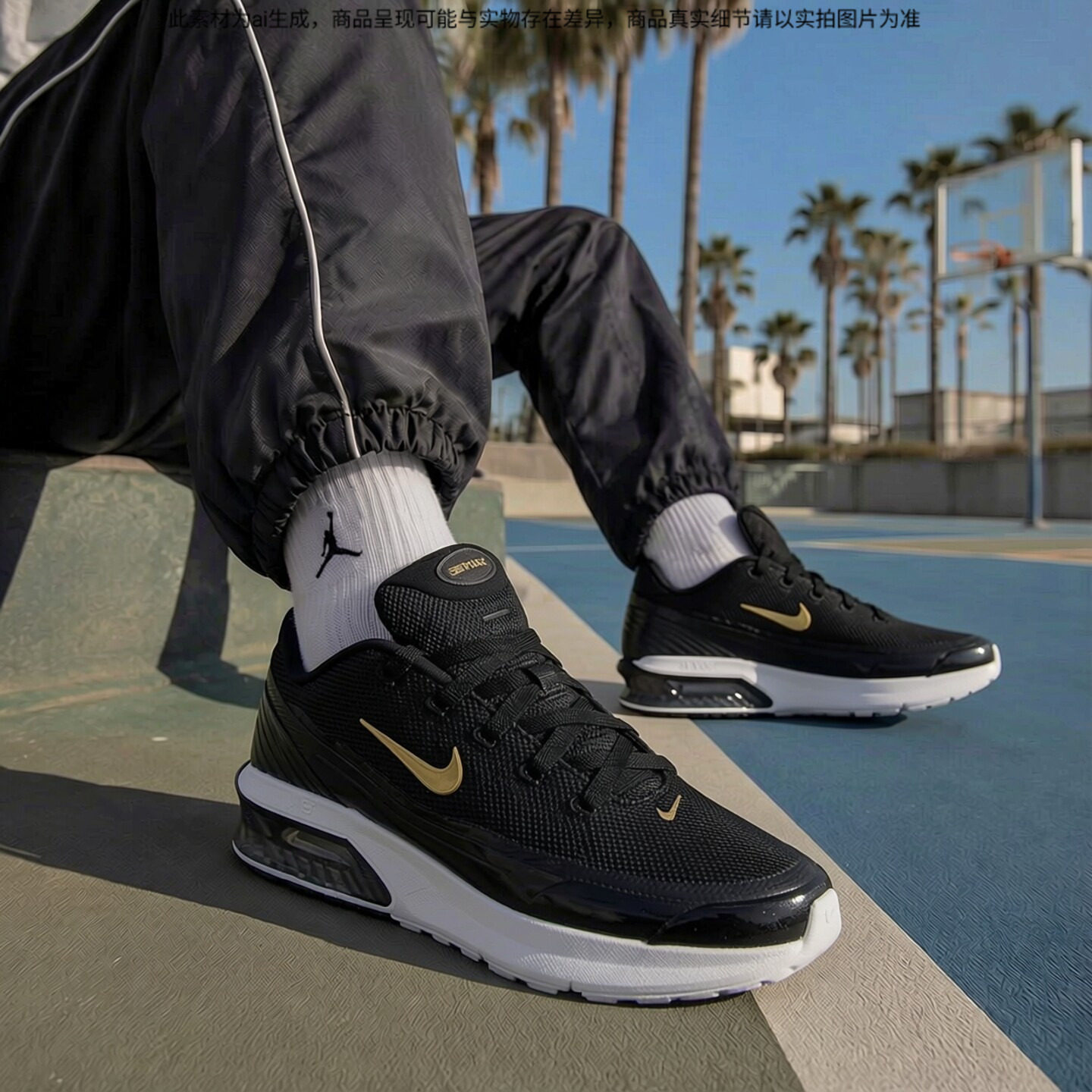 Nike耐克新款男鞋2026夏季新品AIR MAX气垫运动鞋网面透气跑步鞋