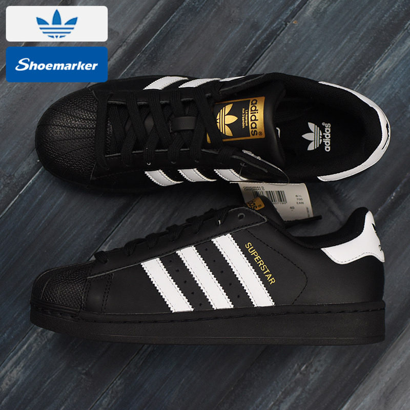 阿迪达斯三叶草金标贝壳头男鞋女鞋秋季新款复古休闲鞋运动鞋板鞋