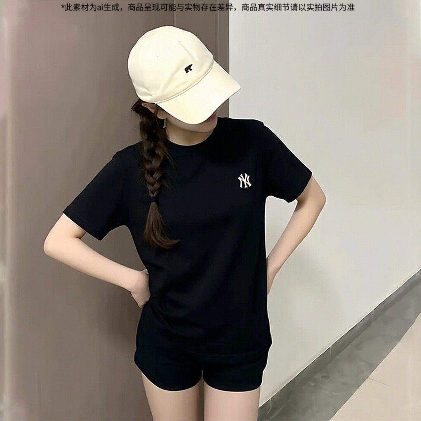 MLB官方正品男装女装短袖2026春季新款透气圆领运动服情侣休闲T恤图片
