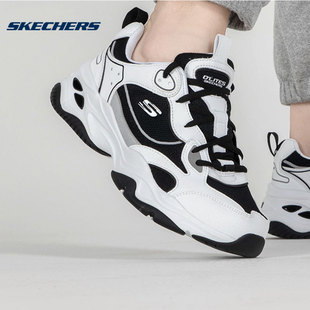 厚底熊猫鞋 斯凯奇Skechers男鞋 新款 23春季 轻便缓震复古休闲老爹鞋