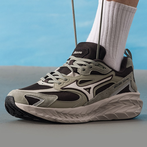 美津浓MIZUNO ASTRO LS跑步鞋2025冬季新款男女鞋运动鞋子老爹鞋