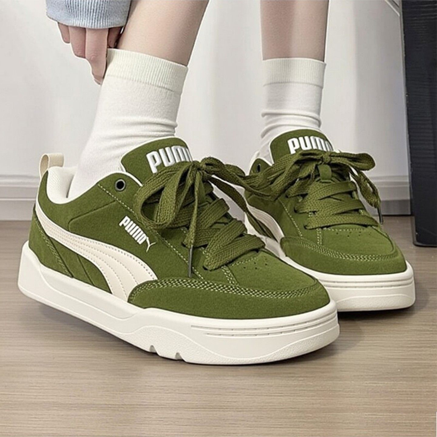 PUMA彪马板鞋男款女款26新款质感街头滑板鞋绒面皮革舒适复古鞋,运动鞋new,运动休闲鞋,淘宝优惠券,粉丝福利购,淘宝优惠卷