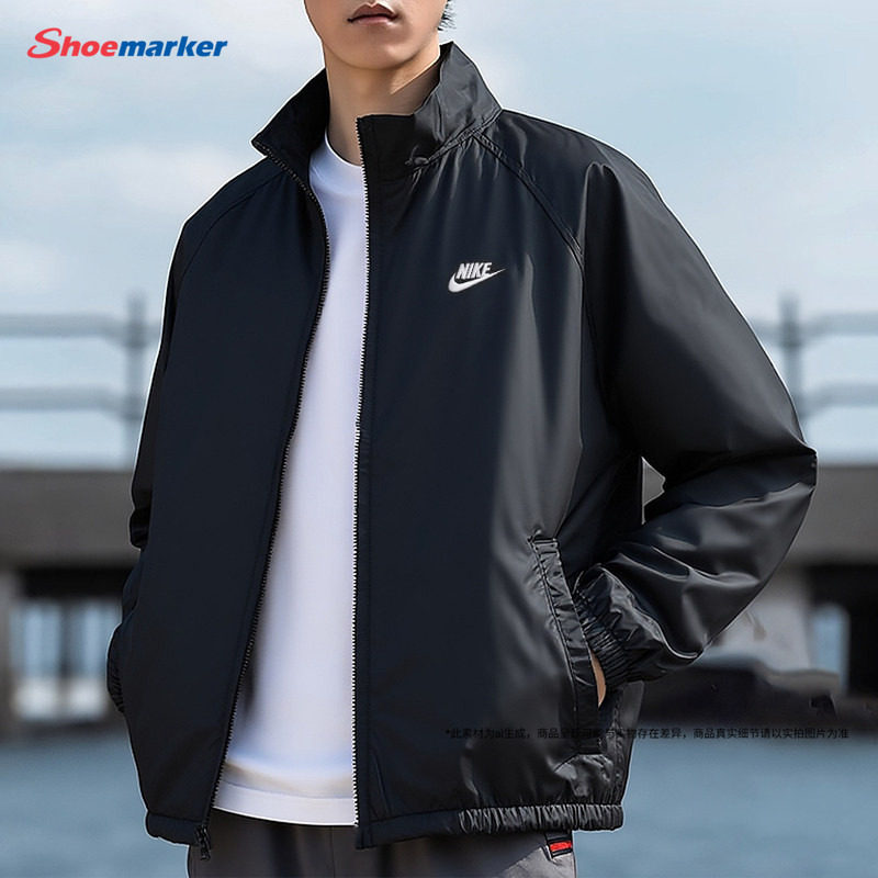 Nike耐克男款上装春夏季透气运动夹克梭织跑步休闲宽松外套HV1140图片