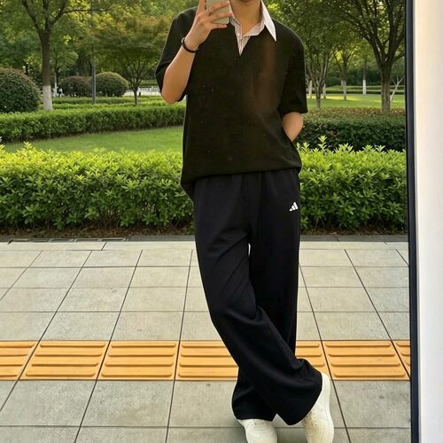 ADIDASI阿迪达斯男裤PO ES PANT运动裤子宽松速干透气直筒长裤