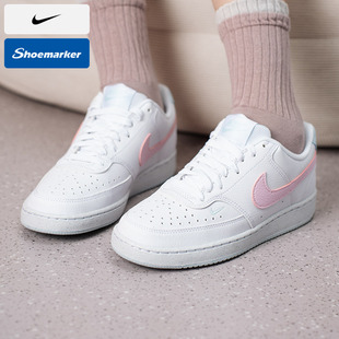 IQ9800 NIKE耐克女鞋 161 低帮运动鞋 板鞋 COURT VISION白粉蓝休闲鞋