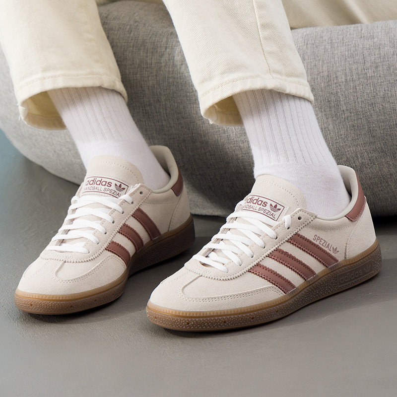 阿迪达斯三叶草女鞋2025新款运动鞋HANDBALL SPEZIAL板鞋休闲鞋