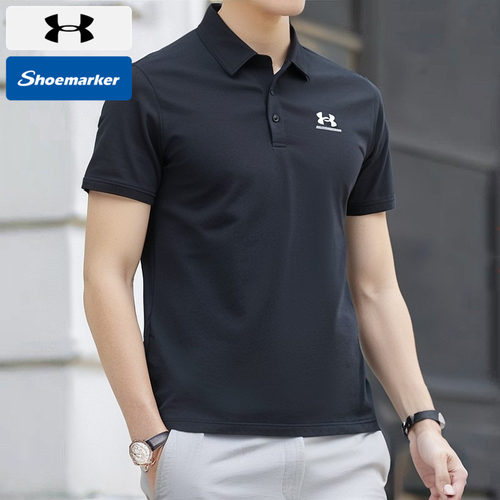 安德玛商务polo衫男装半袖