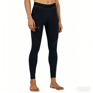 男子紧身裤 运动裤 25冬季 跑步健身训练透气贴身长裤 新款 安德玛正品