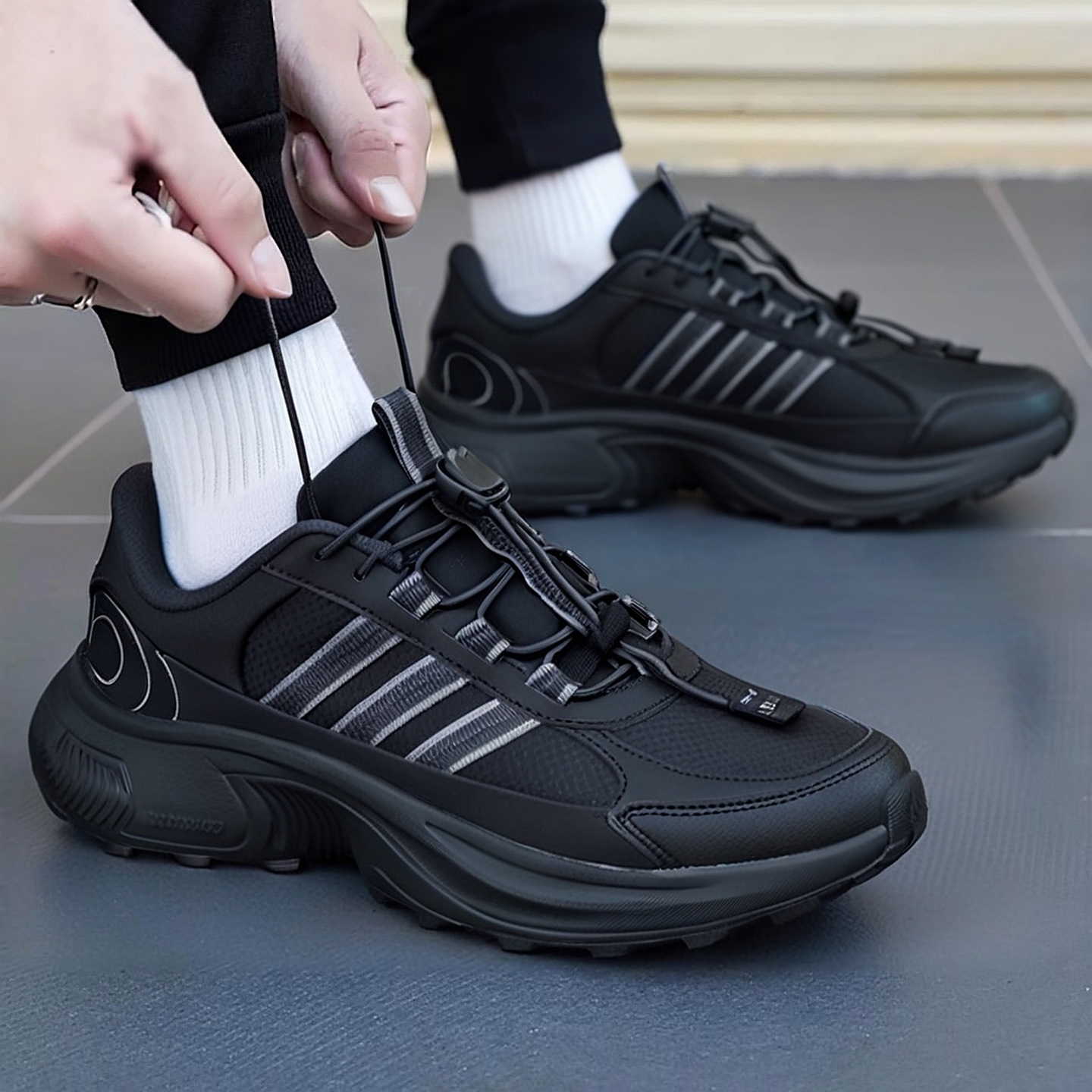 Adidas阿迪达斯休闲鞋男鞋女鞋2025秋冬新款运动鞋轻便减震跑步鞋