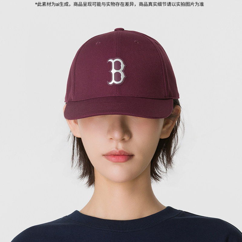 MLB官方正品男女帽子棒球帽2026新款运动帽透气休闲帽骑行遮阳帽