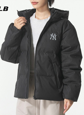 MLB官方男女装2025冬季新款保暖羽绒服宽松情侣运动服潮3ADJM0856