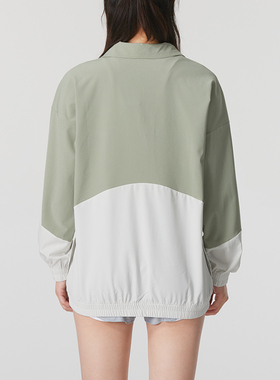 安德玛外套女装新款运动潮流时尚休闲防风衣梭织连帽夹克 13698