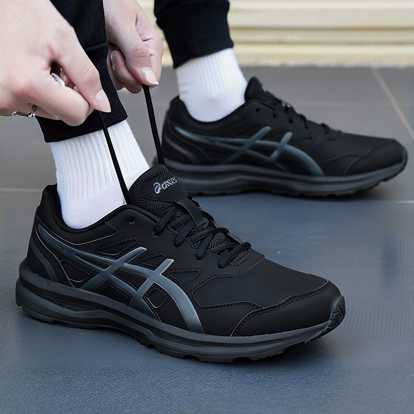 Asics亚瑟士官方正品运动鞋男2025冬新款减震轻便黑色跑步鞋男士,运动鞋new,跑步鞋,淘宝优惠券,粉丝福利购,淘宝优惠卷