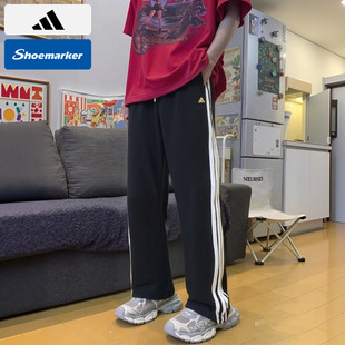 运动裤 Adidas阿迪达斯男裤 2026春季 马年新年款 KR3077 跑步休闲长裤