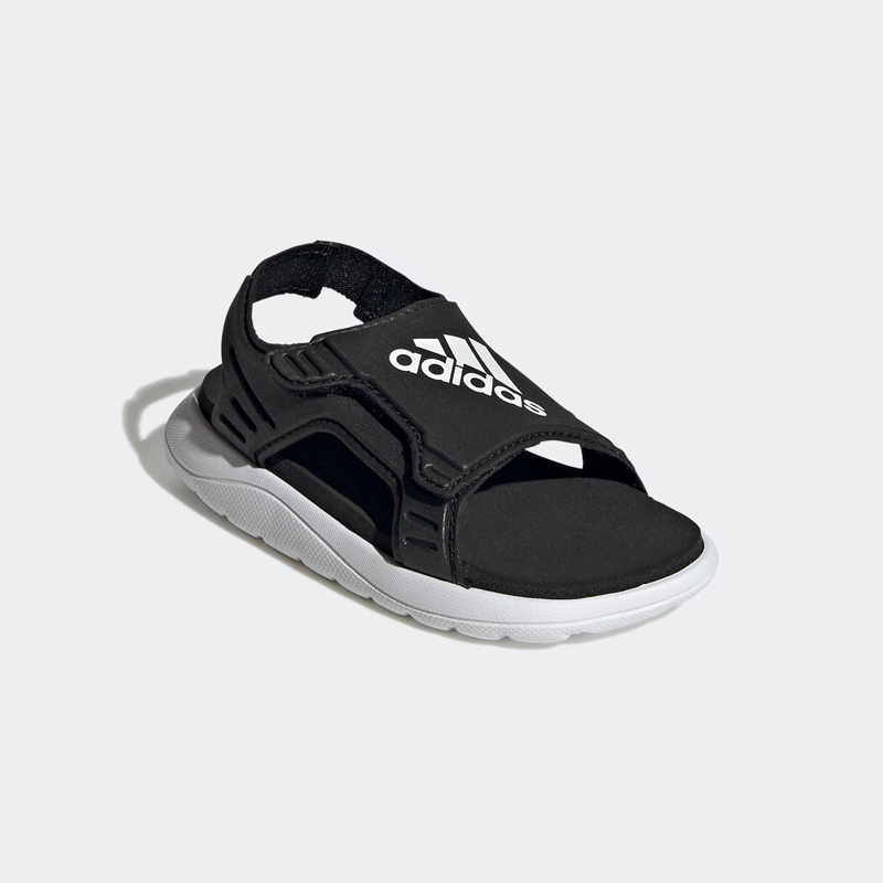 Adidas阿迪达斯官网童鞋夏季新款儿童户外沙滩鞋露趾凉鞋魔术贴