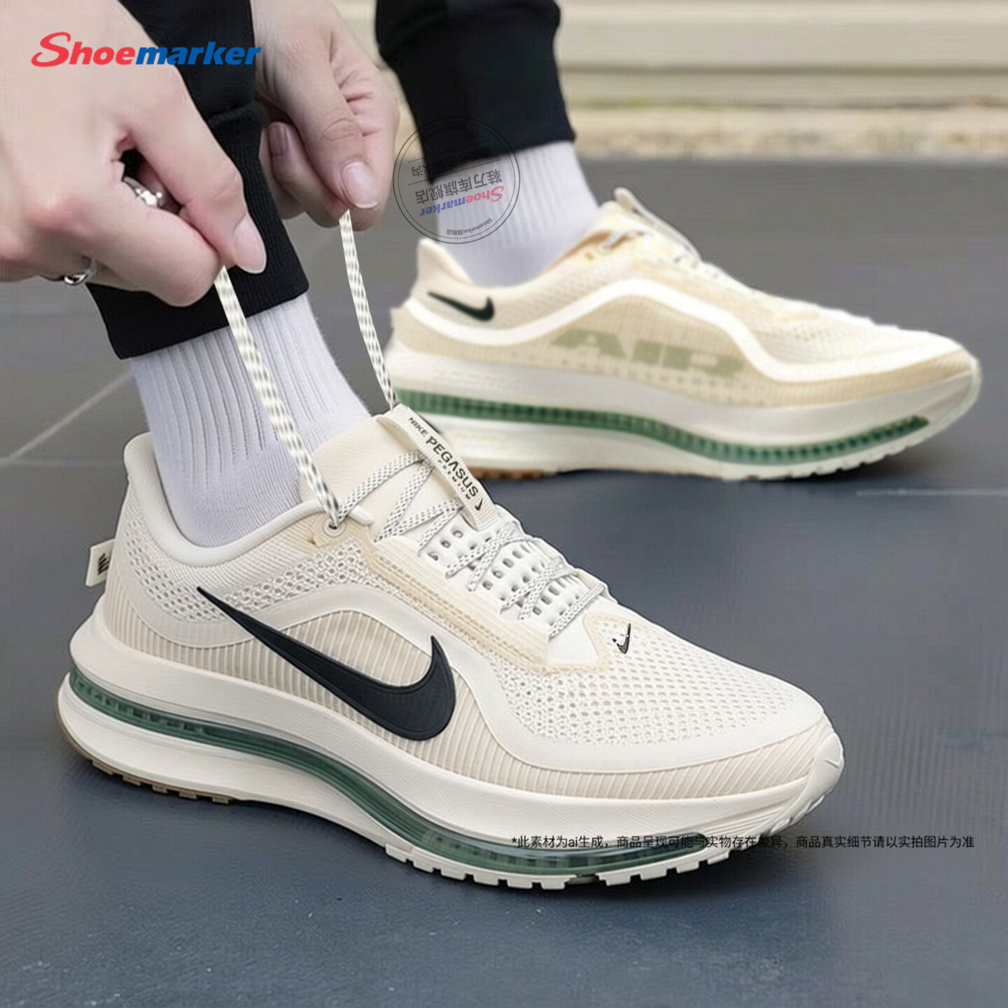 NIKE耐克男子PEGASUS PREMIUM飞马运动训练跑步鞋HQ2592-106图片