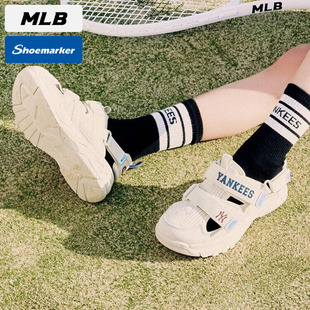 童鞋 户外凉魔术贴学院风休闲鞋 2025春季 运动鞋 新款 MLB官方凉鞋