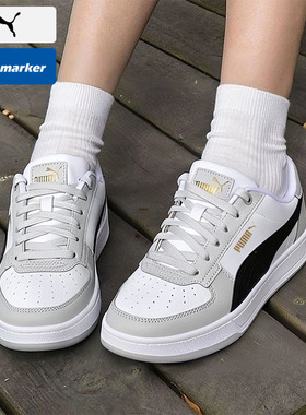 Puma彪马板鞋男鞋女鞋2026春季新款灰色金标情侣复古运动鞋392290