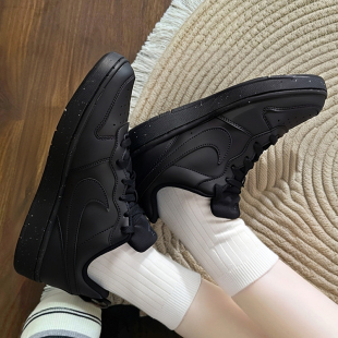 透气运动鞋 新款 COURT黑武士板鞋 休闲鞋 女鞋 NIKE耐克正品 2025夏季