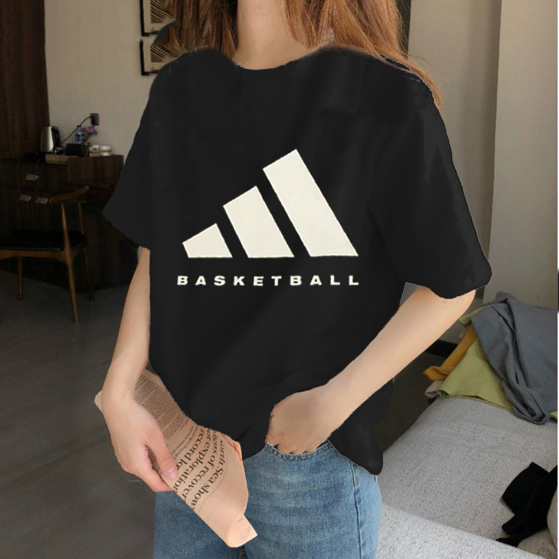 阿迪达斯basketball短袖男2025夏季新款运动服篮球训练服宽松T恤