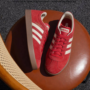 Adidas阿迪达斯官方正品休闲鞋女鞋2026夏季新款运动鞋子红色板鞋