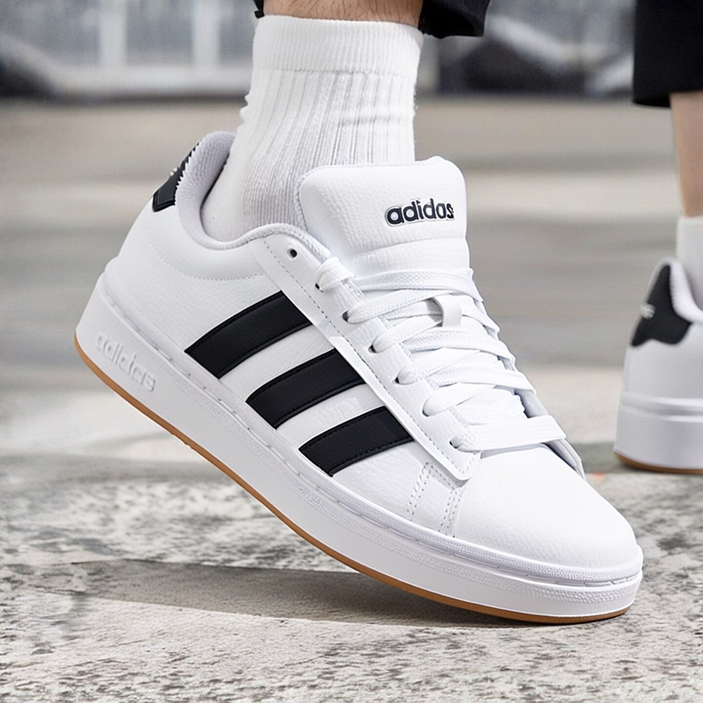 Adidas阿迪达斯官方男女鞋2025冬新款运动鞋轻便网球鞋板鞋休闲鞋