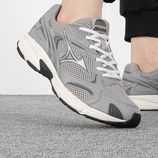 202新款 2K跑鞋 运动鞋 SPEED 减震灰色跑步鞋 Mizuno美津浓网面男鞋