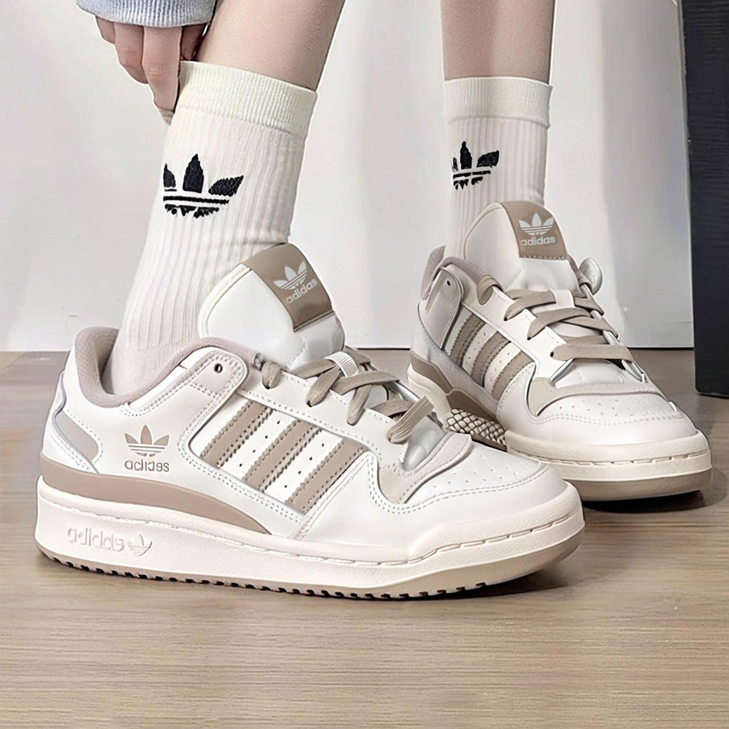 阿迪达斯三叶草官方旗店男女鞋2026新款春季运动鞋休闲鞋厚底板鞋,运动鞋new,运动休闲鞋,淘宝优惠券,粉丝福利购,淘宝优惠卷