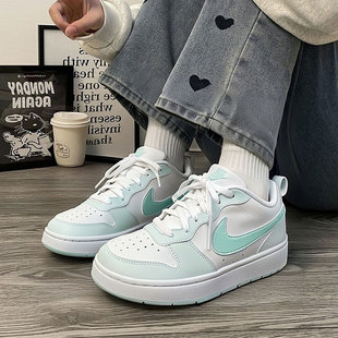 板鞋 休闲鞋 女鞋 白绿COURT运动鞋 FZ3539 2025冬季 Nike耐克官方正品