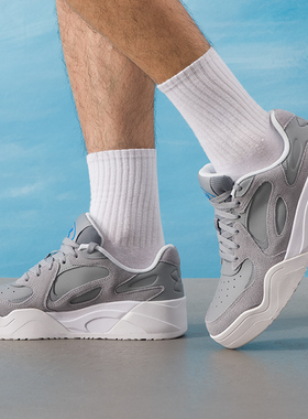 安德玛官方UA春夏Court Anatomix男女情侣绒面运动休闲鞋6000063