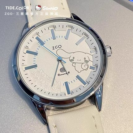 hellokitty联名玉桂狗手表女款初中高中学生机械高颜值2026年新款