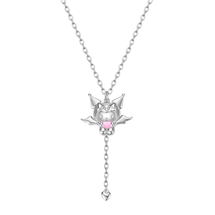 【库洛米正版】三丽鸥纯银项链生日礼物送女生女朋友闺蜜女孩实用