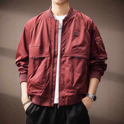 高端飞行员棒球服外套男士2025
