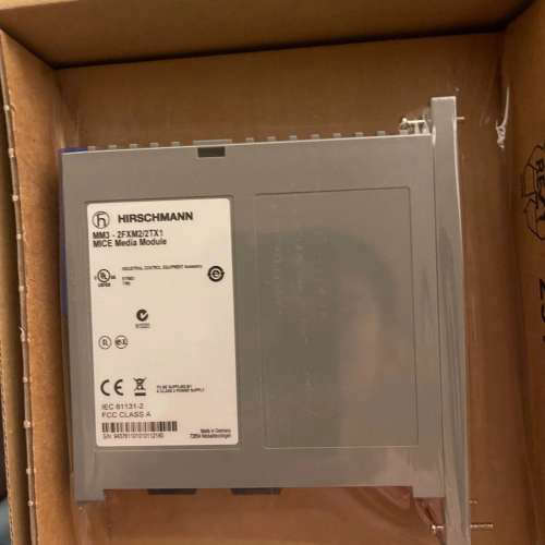 HIRSCHMANN 赫斯曼工业交换机模块MM3-2FXM2/2TX1 原厂