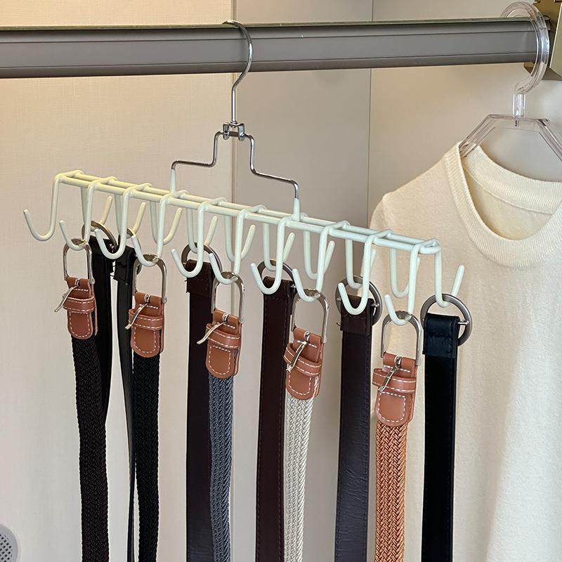 皮带收纳神器多功能挂架