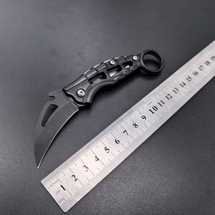 户外竹节爪子小折刀口袋便携刀具车载拆包裹合法非管制刀具水果刀